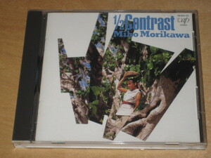 森川美穂　1/2 Contrast　1988年 80302-32 【CD】