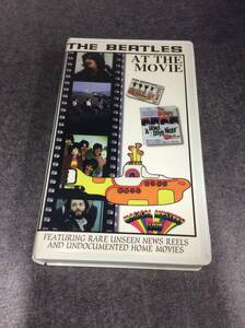 ビートルズ☆ビデオ☆VHS☆At The Movie☆映画撮影時の裏映像集☆詳しくは写真を～