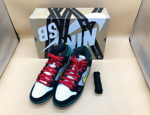 未使用展示品 NIKE SB DUNK High Mcrad ナイキ ダンク ハイ マックラッド 品番:554673 001 サイズ:28cm [75-0213-N2]☆良品☆