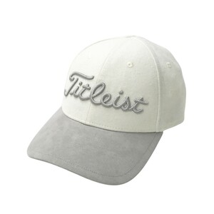 TITLEIST タイトリスト キャップ ボンボン付 ホワイト系 55-57cm [240101339781] ゴルフウェア