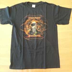 ジューダス・プリースト 【正規品】 Judas Priest ロックTシャツ⑩ Mサイズ 黒 未使用 ノストラダムス 【コピーライト 2006】