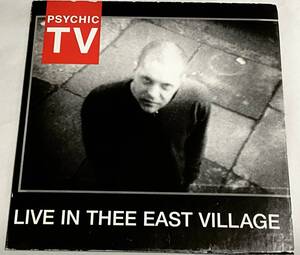 限定LIMITED EDITION PSYCHIC TV サイキックTV「LIVE IN THEE EAST VILLAGE」CD COIL. THROBBING GRISTLE DEATH IN JUNE