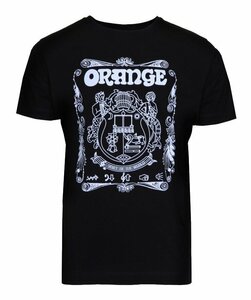 ★ORANGE Crest T-Shirt Black [Mサイズ] Tシャツ ブラック / オレンジ紋章ロゴ★新品送料込/メール便