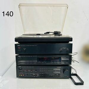 5SC099 YAMAHA ヤマハ オーディオセット P-530/M-35/TX-500/AVC-50 中古 現状品 ※ターンテーブルとステレオアンプは電源入らない