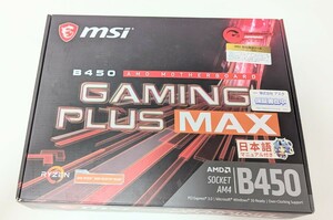 MSI B450 GAMING PLUS MAX ATXマザーボード AM4対応