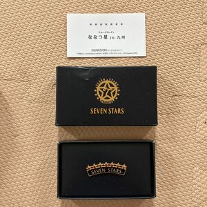 【中古】ピンバッジ　ななつ星in九州　SWAROVSKI