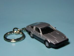 キーホルダー 日産 フェアレディＺ ３００ＺＸ シルバーツートン Z31 ダイキャスト マスコット アクセサリー