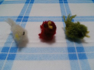 昭和レトロおもちゃ　毛糸のひよこ