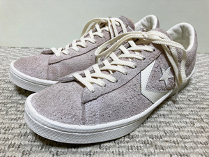 ♪着用少 Converse Pro Leather SUEDE OX PINK コンバース プロレザー スエード ローカット US9（27.0cm）簡易清掃済♪