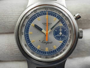 ロンジン コンクエスト 手巻き ワンプッシュクロノ 1972 ミュンヘンオリンピック●LONGINES conquest MUNICH1972