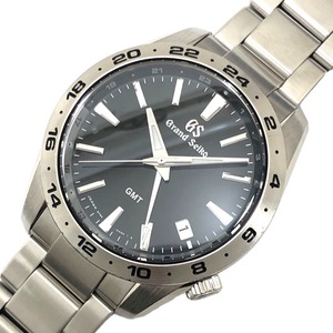 セイコー SEIKO Grand Seiko スポーツコレクションGMT9Fクオーツ SBGN027 SS 腕時計 メンズ 中古