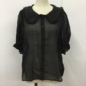 INGNI M イング シャツ、ブラウス 半袖 Shirt Blouse 黒 / ブラック / 10093316