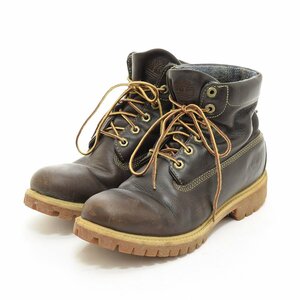 ◆527536 Timberland ティンバーランド ◇ワークブーツ サイズ8M/26.0cm メンズ USA製 ブラウン