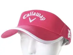 Callaway ピンク バイザー