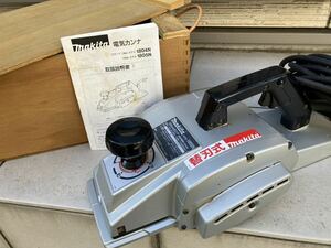 makita マキタ 電動工具 電気カンナ 電動カンナ 大工道具 1805N 155㎜カンナ 23年製