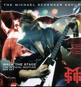 4CD＋DVD！ The Michael Schenker Group / マイケル・シェンカー・グループ / WALK THE STAGE - THE OFFICIAL BOOTLEG BOX SET