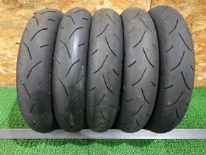 ブリヂストン BATTLAX BT601 FSS 100/90-12 49J 2023年製【5本/夏タイヤ/12インチ/送料無料】