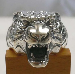 【御縁屋】タイガー（虎）Ｒ２６３４指輪