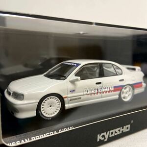 京商 1/43 NISSAN PREMERA HP10 NISMO TEST CAR 1994年 日産プリメーラ ニスモ テストカー 旧車 ミニカー モデルカー