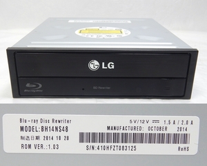 LG BH14NS48 ブルーレイドライブ Blu-rayドライブ BD
