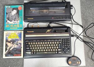 Panasonic FS-A1F FS-JS222 FS-PC1 旧型PC MSX2 ソフトセットCCSSD02 