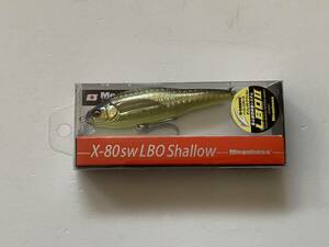 メガバス【X-80sw LBO Shallow　 GG LENS CHAMP AGNE BAIT】