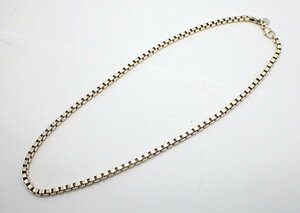 【1円】ティファニー シルバー ベネチアン ネックレス SV925 38.3g 45cm チェーン レディース メンズ TIFFANY&Co. z24-2177 中古品 z_j