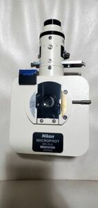 Nikon Microphot-FXA EPI-FL Illuminator w/ DM510 & DM580 Fluorescence Filter Cube 海外 即決