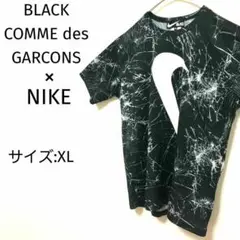 [希少]BLACK COMME des GARCONS Tシャツ ブラック XL