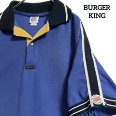 BURGER KING バーガーキング ポロシャツ 企業 ユニフォーム us古着