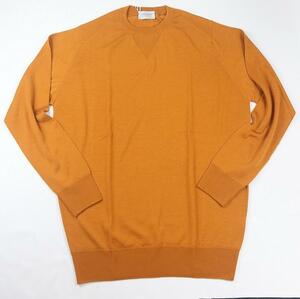 新品 John Smedley ジョンスメドレー 最高級メリノウール 　Sサイズ BRONZE