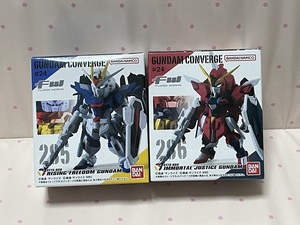 ガンダムコンバージ　＃２４　　ライジングフリーダムガンダム　イモータルジャスティスガンダム　FW GUNDAM CONVERGE　 gundamconverge