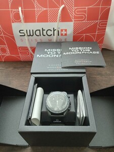 オメガ スウォッチ Omega Swatch Mission to moon phase ムーンウォッチ　SNOOPY 