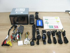 [105972-B]スバル純正 ストラーダ HDDナビ CN-HW880DFA 4ch地デジ/Bluetooth内蔵 地図2009年度版 新品TVアンテナフィルム付 検査済