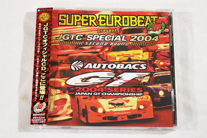 【ユーロビート】アルバムCD『SUPER EUROBEAT presents JGTC SPECIAL 2004 SECOND ROUND』USED