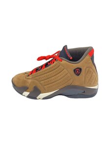 NIKE◆AIR JORDAN 14 RETRO SE_エア ジョーダン 14 レトロ SE/26cm/BRW