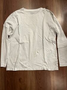 中古 JOHN SMEDLEYジョンスメドレー/A2728UT229/ロングTシャツ/2/コットン/ホワイト定価 13,200円 長袖カットソー