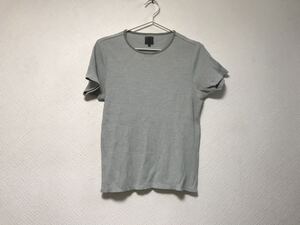 本物カルバンクラインck CalvinKleinコットンワッフル半袖TシャツメンズサーフアメカジミリタリーストリートスケーターワークゴルフグレーM