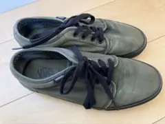 VANS オリーブグリーン スニーカー