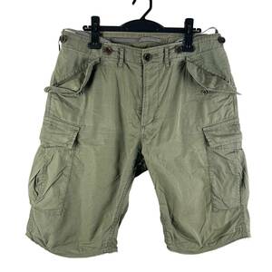 VISVIM(ビズビム) EIGER SANCTION SHORTS (GIZA C/NY) 18SS (green)