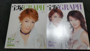 ★宝塚GRAPH グラフ セット★2005年3月号4月号☆宝塚歌劇団 朝海ひかる 安蘭けい 檀れい 霧矢大夢 花總まり 水夏希 大和悠河 