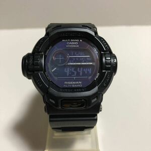 【中古】G-SHOCK RISEMAN ライズマン GW-9200MBJ Men in Mat Black メン イン マット ブラック