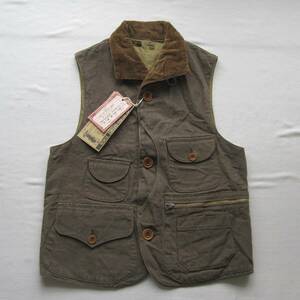 ☆新品フリーホイーラーズ "Yellowstone" SLEEVELESS COAT オリーブ (38) / ハンティング ベスト / Freewheelers