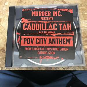 ● HIPHOP,R&B CADDILLAC TAH A.K.A TAH MURDAH - POV CITY ANTHEM INST,シングル CD 中古品