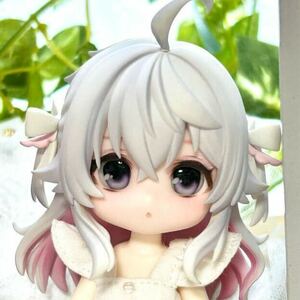 【くましゅまるほんぽ】ねんどろいどどーる かすたむフェイス01 cream肌 自作ラベルアイ カスタムヘッド