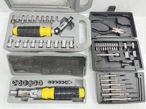 送料無料h53500 great Tool 他 ハンドツール 手工具 ラチェットドライバー レンチ トルクス 六角 欠品あり 3箱セット