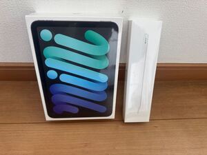 【新品　未使用】iPad mini 第6世代 スペースグレイ Wi-Fiモデル　256GB Apple Pencil 第2世代付き