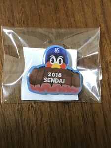 非売品★つば九郎ピンバッジ★2018仙台燕征★東京ヤクルトスワローズ