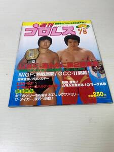 週刊プロレス1984年6月号 240909