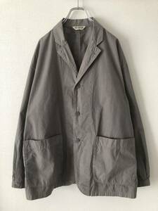 Cootie Garment Dyed Lapel Jacket L GRAY クーティプロダクション ガーメントダイ ラペルジャケット グレー ビッグサイズ オーバーサイズ